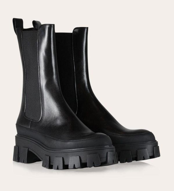 6062 Bl.rubber Black calf 80 - Bl.Rubber Black Calf 80 on Sale