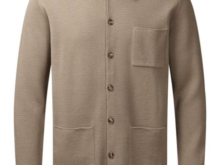 Manchester Cardigan Polo Colla - Portabello Supply