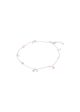 Pastel Dream Anklet Adj. - Silver For Sale