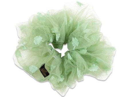 Clover Scrunchie - Mint on Sale