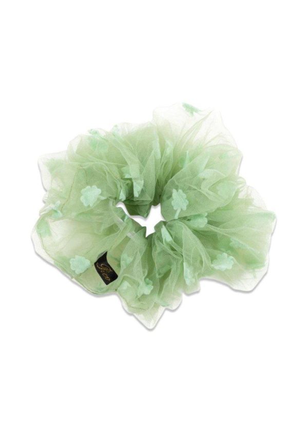 Clover Scrunchie - Mint on Sale