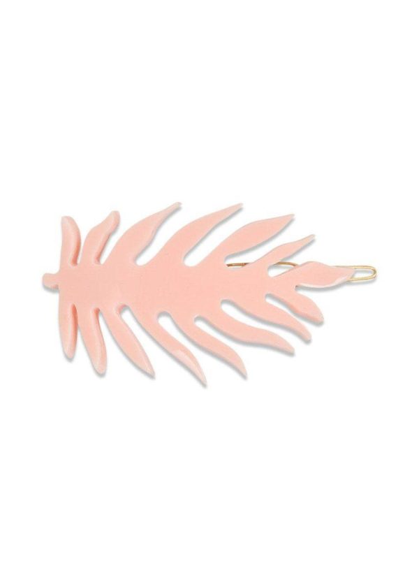 Leaf Hair Pin - Pastel Peach For Sale