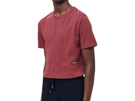 Coffey T-shirt - Burgundy For Cheap