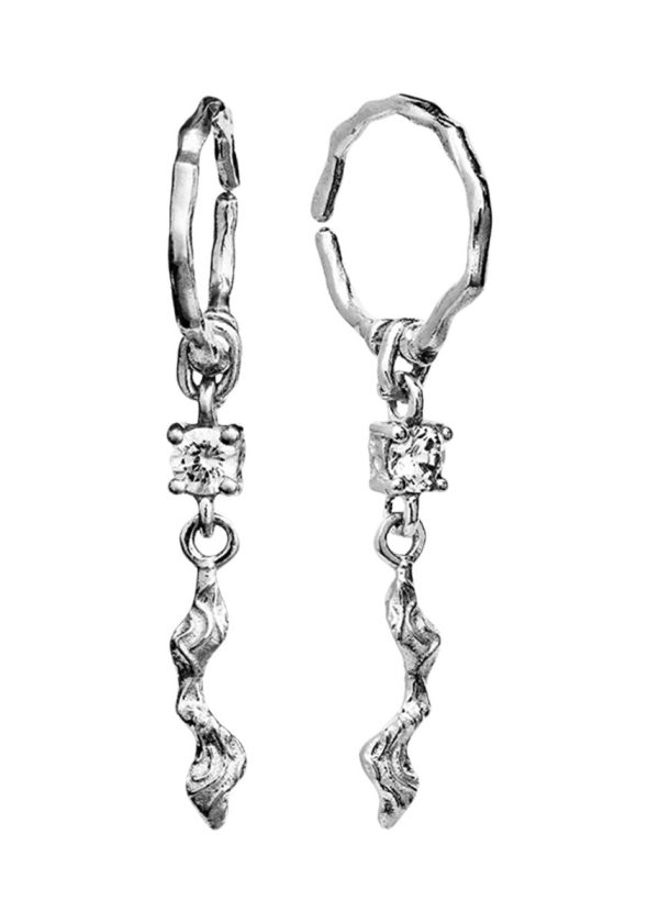 Como Earrings - Sterling Sølv (925) For Cheap