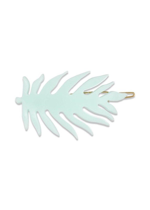 Leaf Hair Pin - Pastel Mint Online