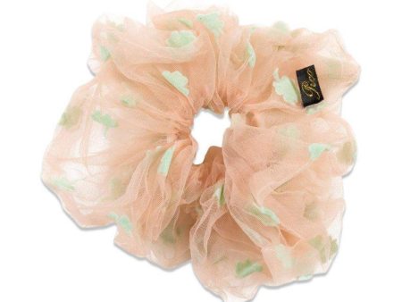 Clover Scrunchie - Powder Hot on Sale