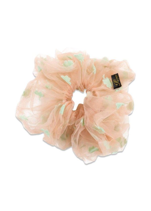 Clover Scrunchie - Powder Hot on Sale