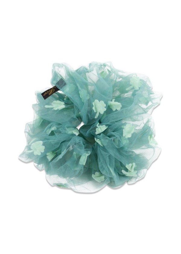 Clover Scrunchie - Petrol Online now