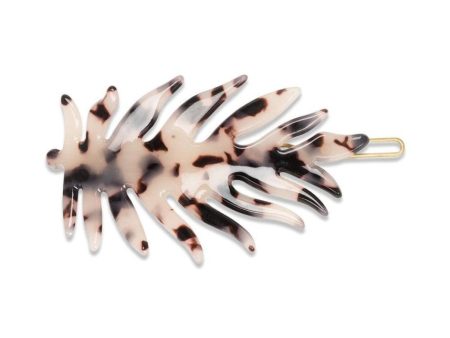 Leaf Hair Pin - White Leo Cheap