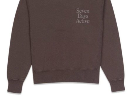 Monday Crew Neck - Mulch Brown Sale